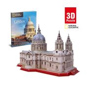 DS0991 Cubic Fun National Geographic Serisi Aziz Paul Katedrali 107 parça / 3 Boyutlu Puzzle