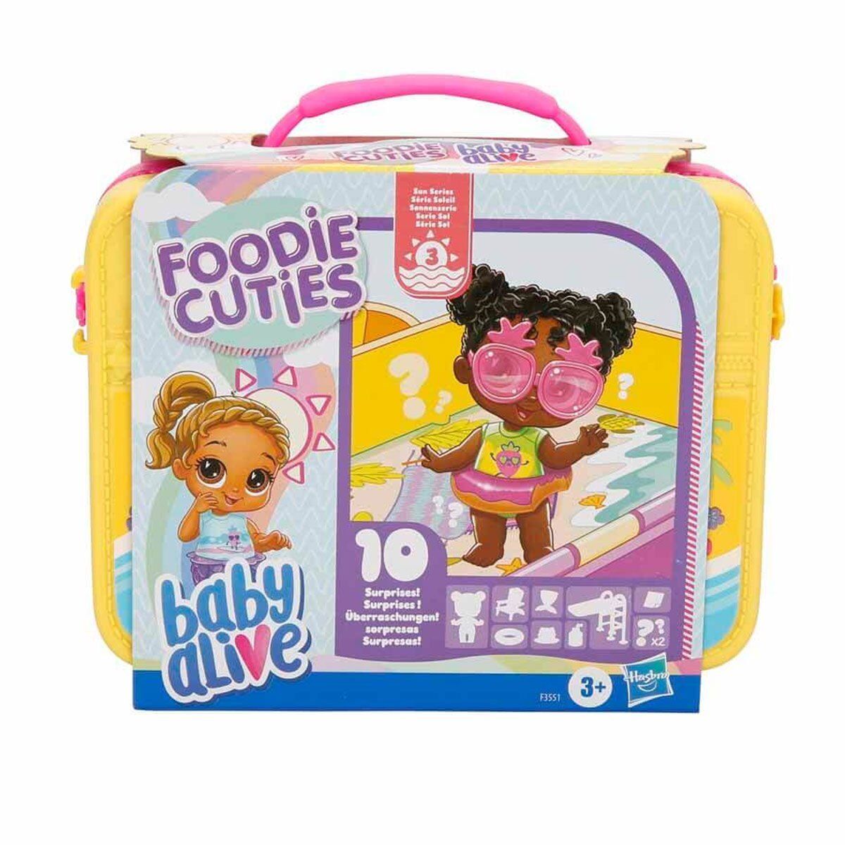 F3551 Baby Alive, Foodie Cuties Sürpriz Çanta - Tatlılar Seri 1 +3 yaş