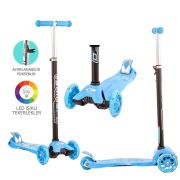 Torutoys Mavi Twist Işıklı Scooter