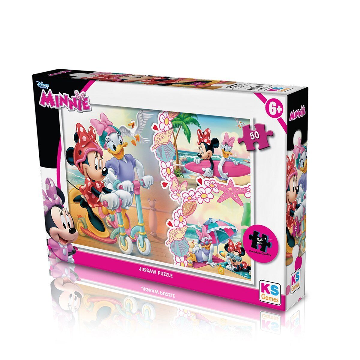 MIN709 Minnie 50 Parça Puzzle -KS Puzzle