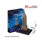 CUB L503H Empire State Binası ABD LED Işıklı -Necotoys